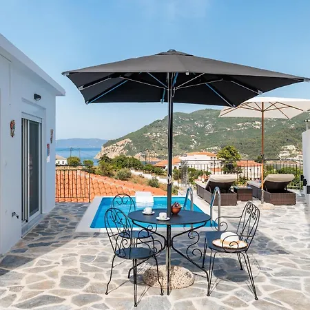 Apartment Aloupi Pool
